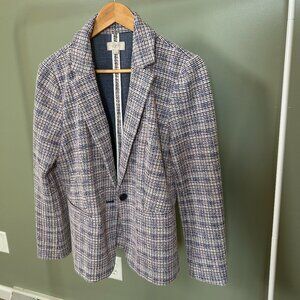 LOFT Tweed Blazer | Multicolor Bouclé Jacket | Business Casual / Workwear Blazer